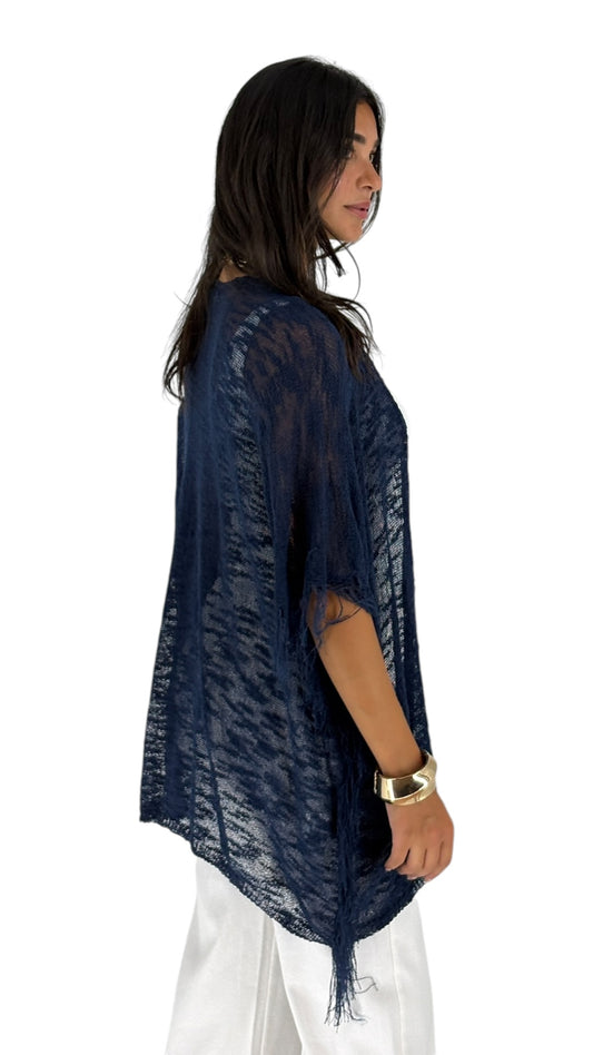 Darma Navy Cardigan