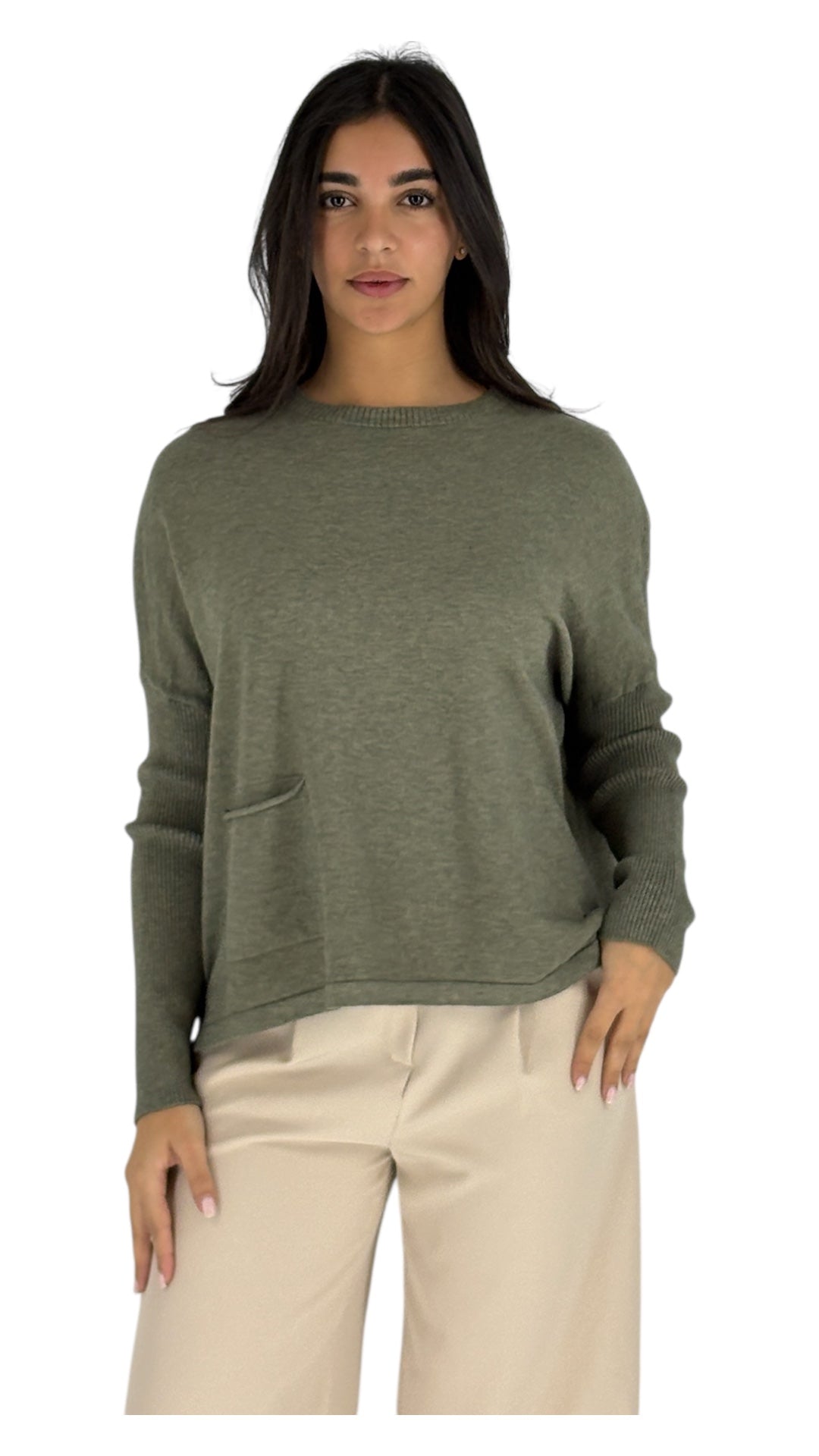 Jimena Kaki Sweater