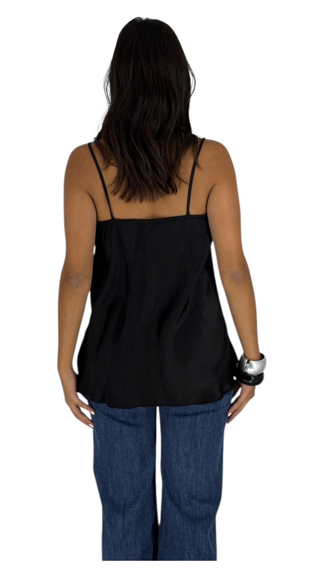 Fadia Black Camisole