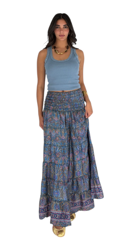 Darma Navy Skirt