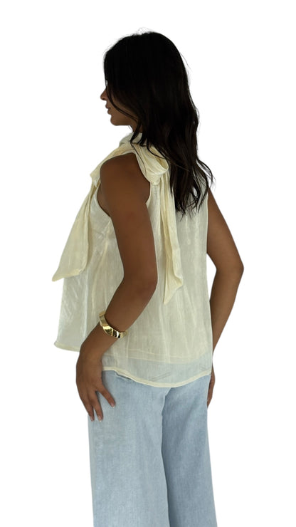 Ayla Cream Top