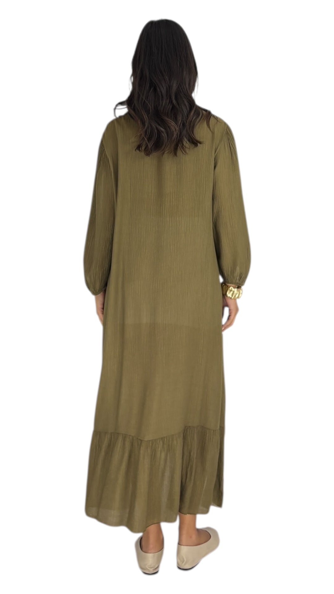 Julian Olive Green Dress