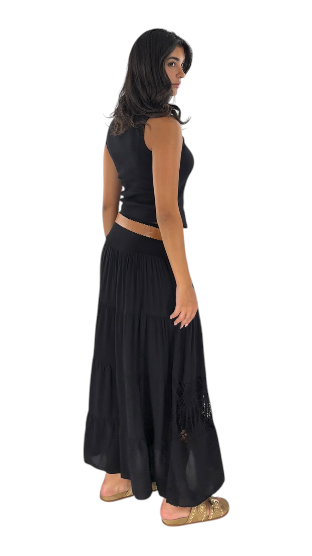 Suhad Black Skirt