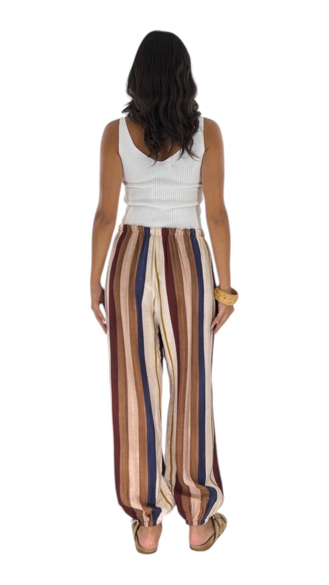 Daria Multicolor Navy Pants