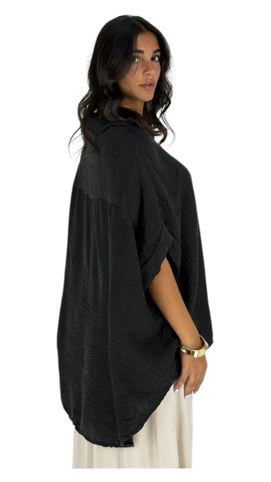 Malina Black Shirt