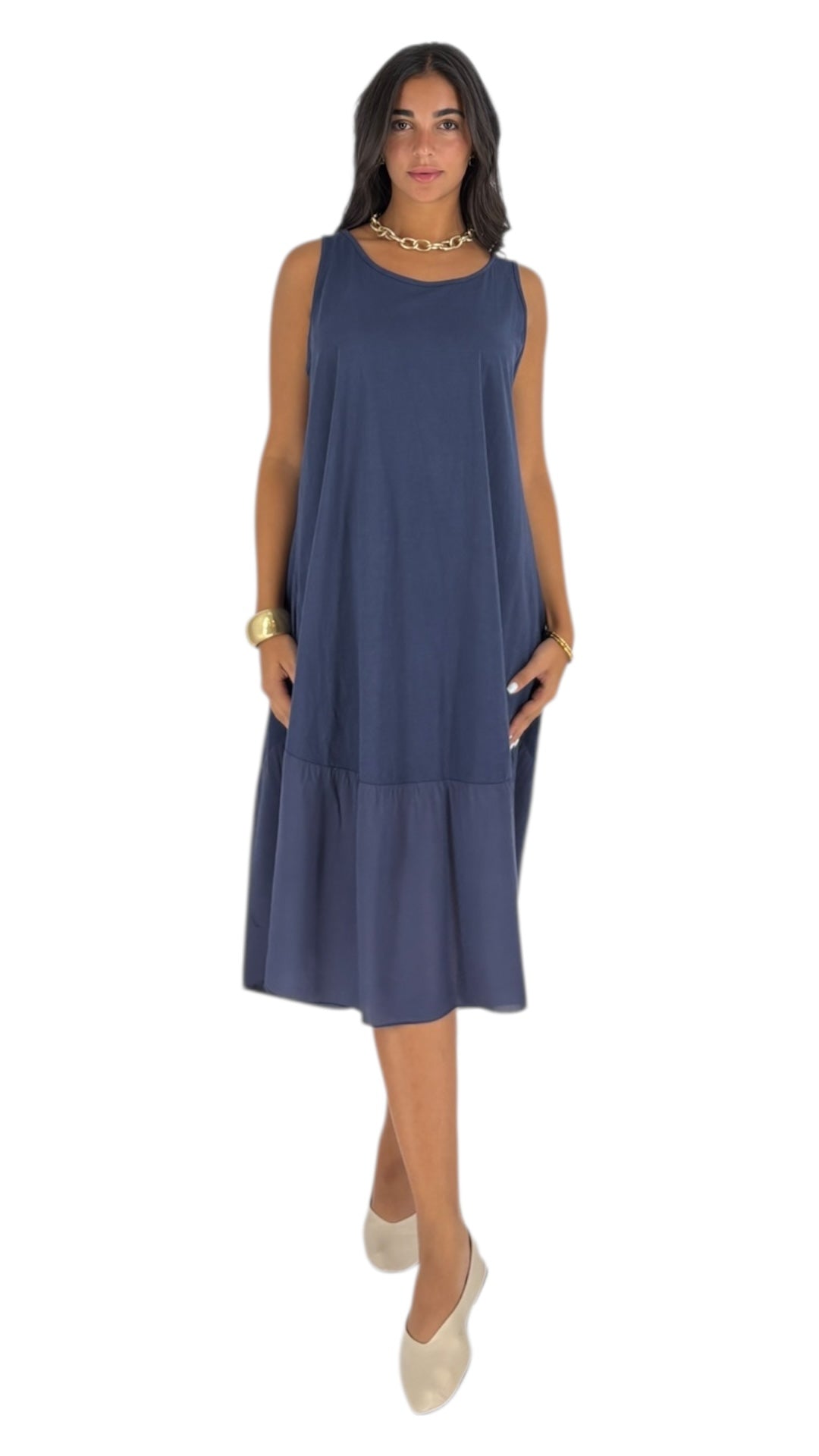 Cain Navy Dress