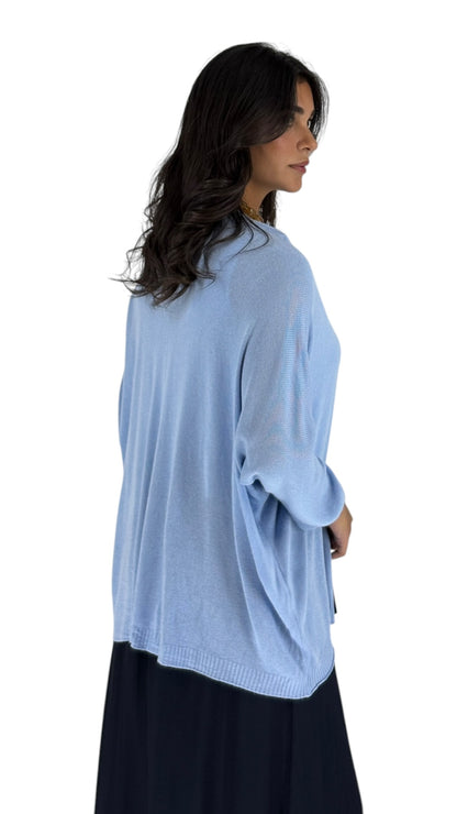 Komal Blue Cardigan