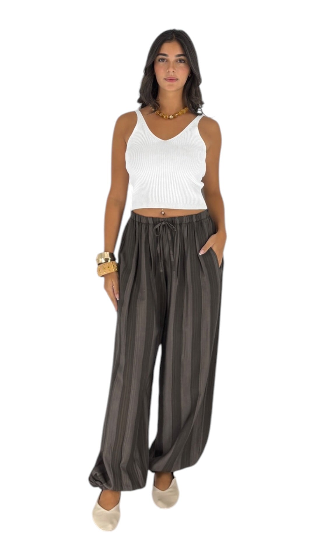Basma Brown Pants