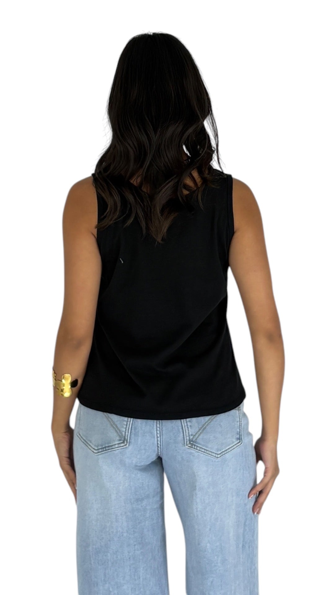 Shahd Black Top