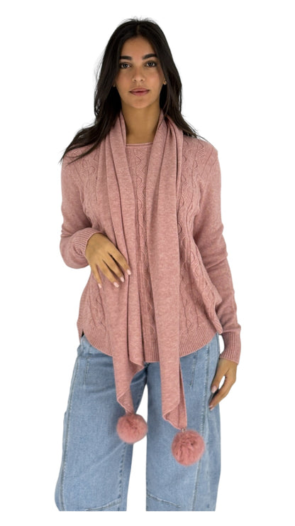 Andrew Pink Sweater
