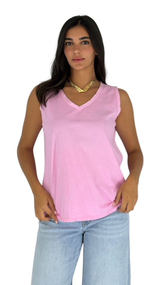 Maribel Pink Top
