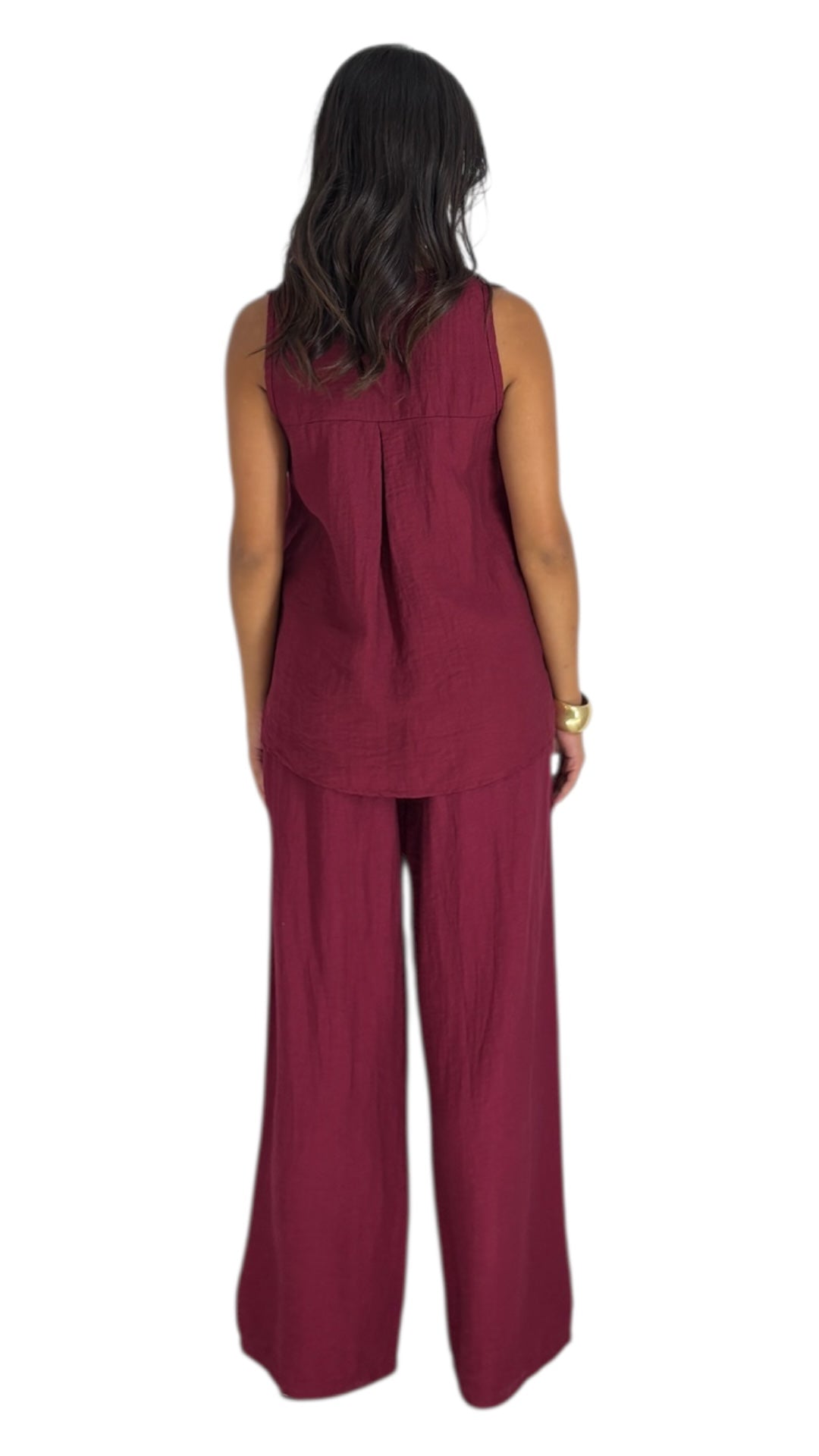 Remi Maroon Pants