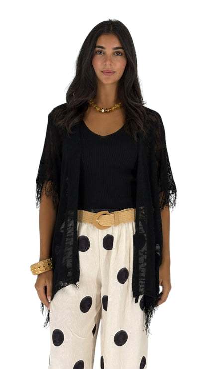 Darma Black Cardigan