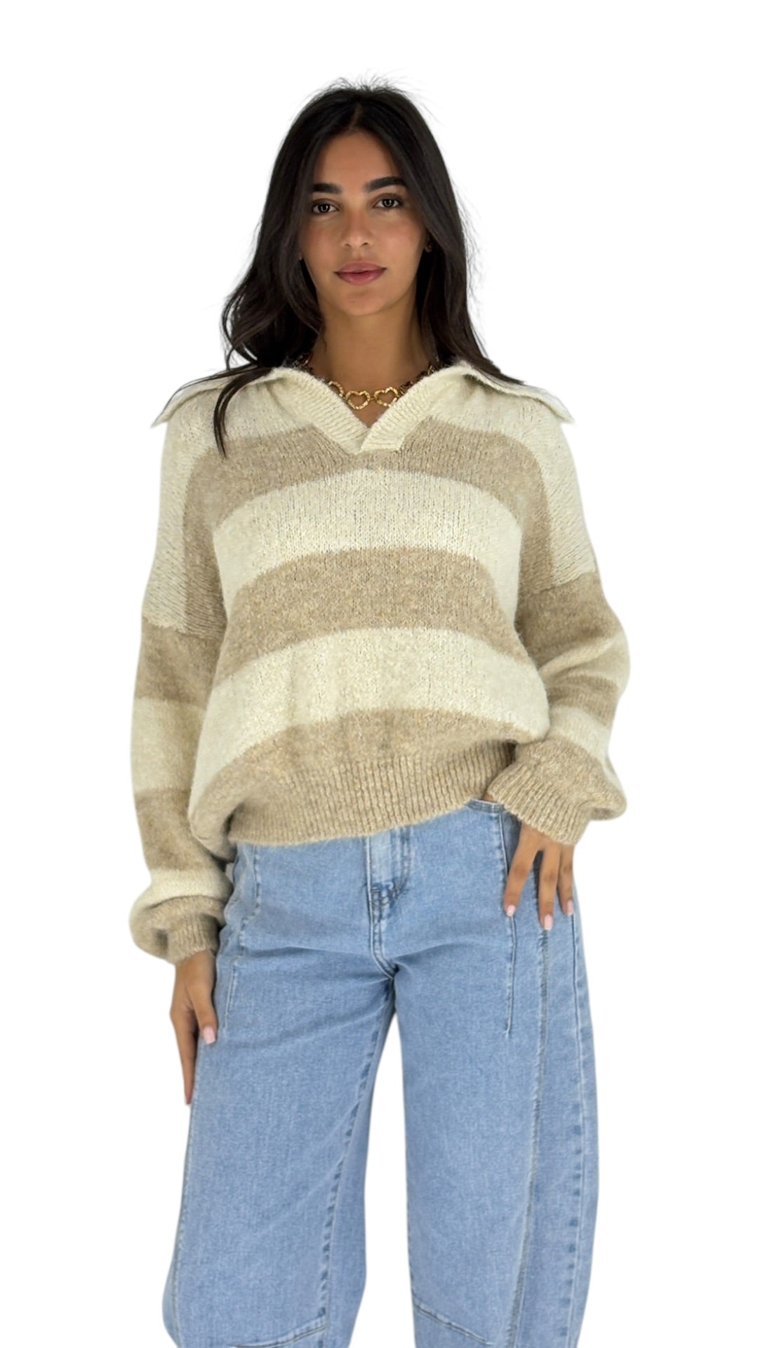 Rosa Beige/Cream Sweater