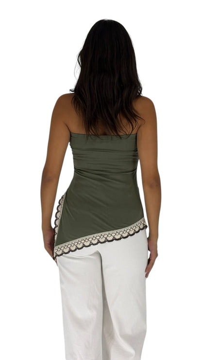 Viki Olive Top