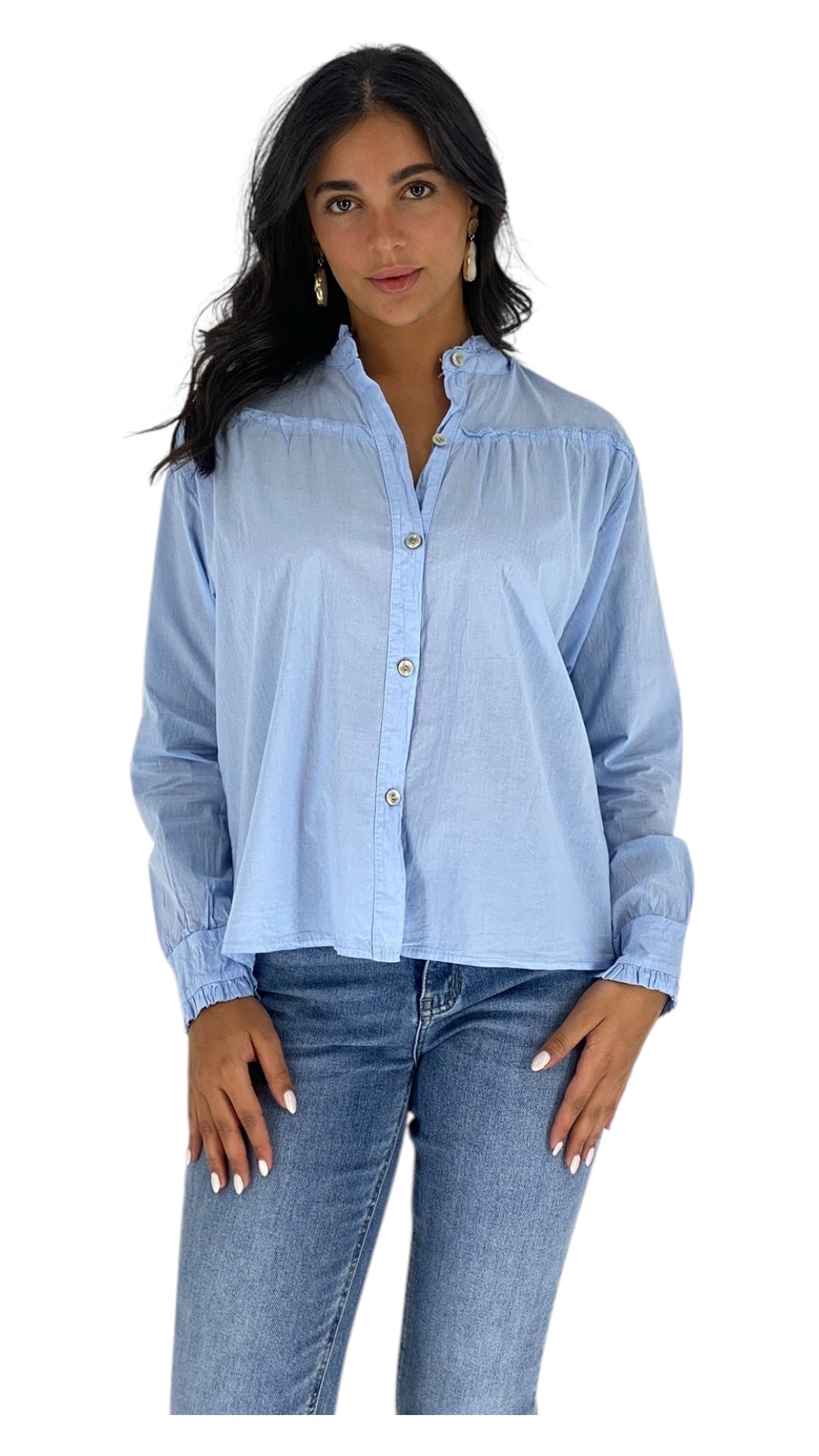 Pippa Blue Shirt