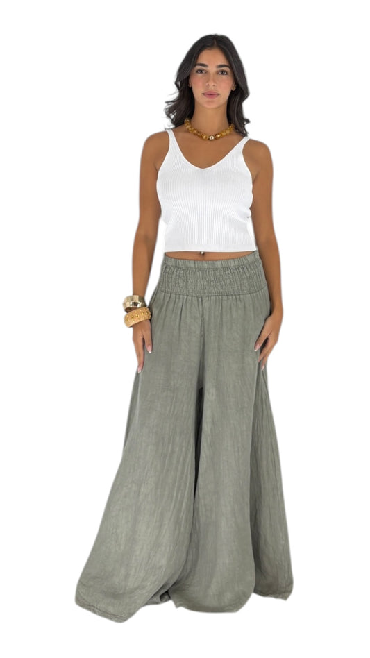 Yamin Kaki Pants