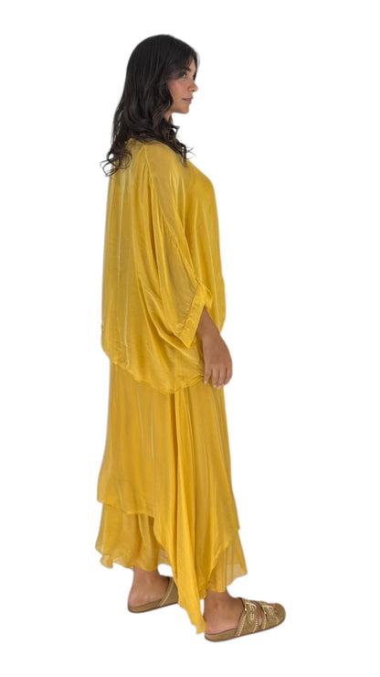 Mena Mustard skirt
