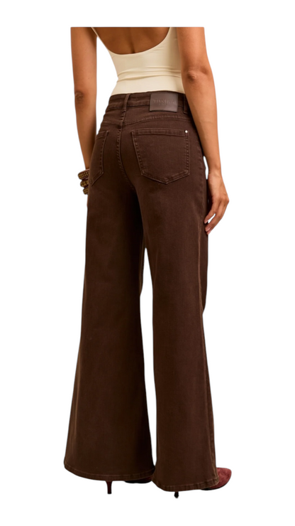 Lubna Brown Jeans