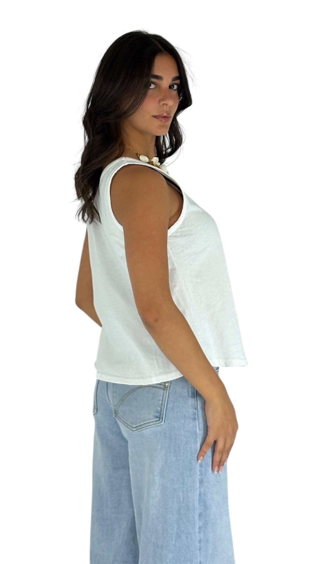 Shahd White Top