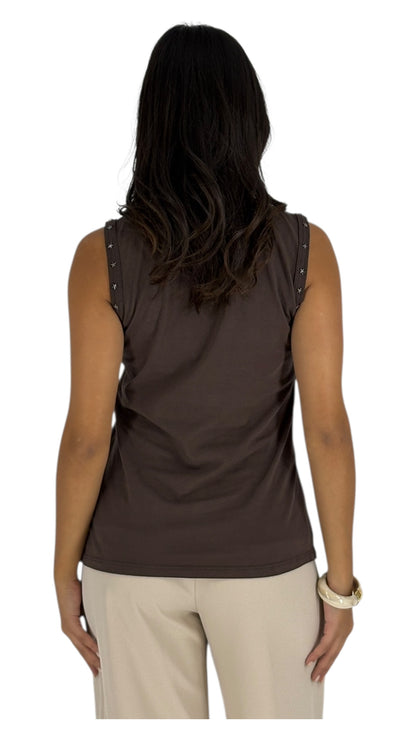 Maris Brown Top