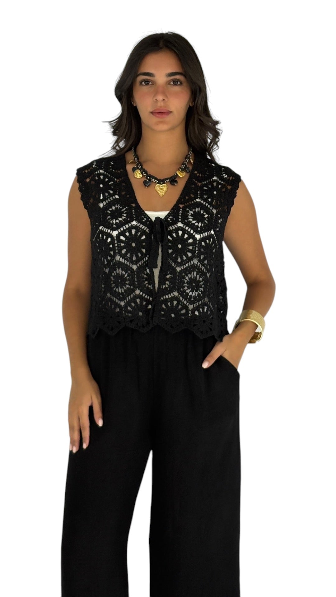 Mes Black Vest