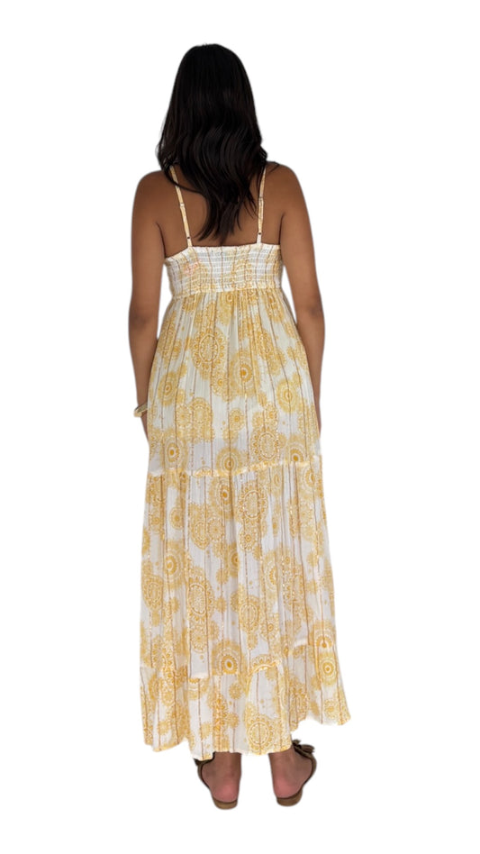 Diala Yellow Dress