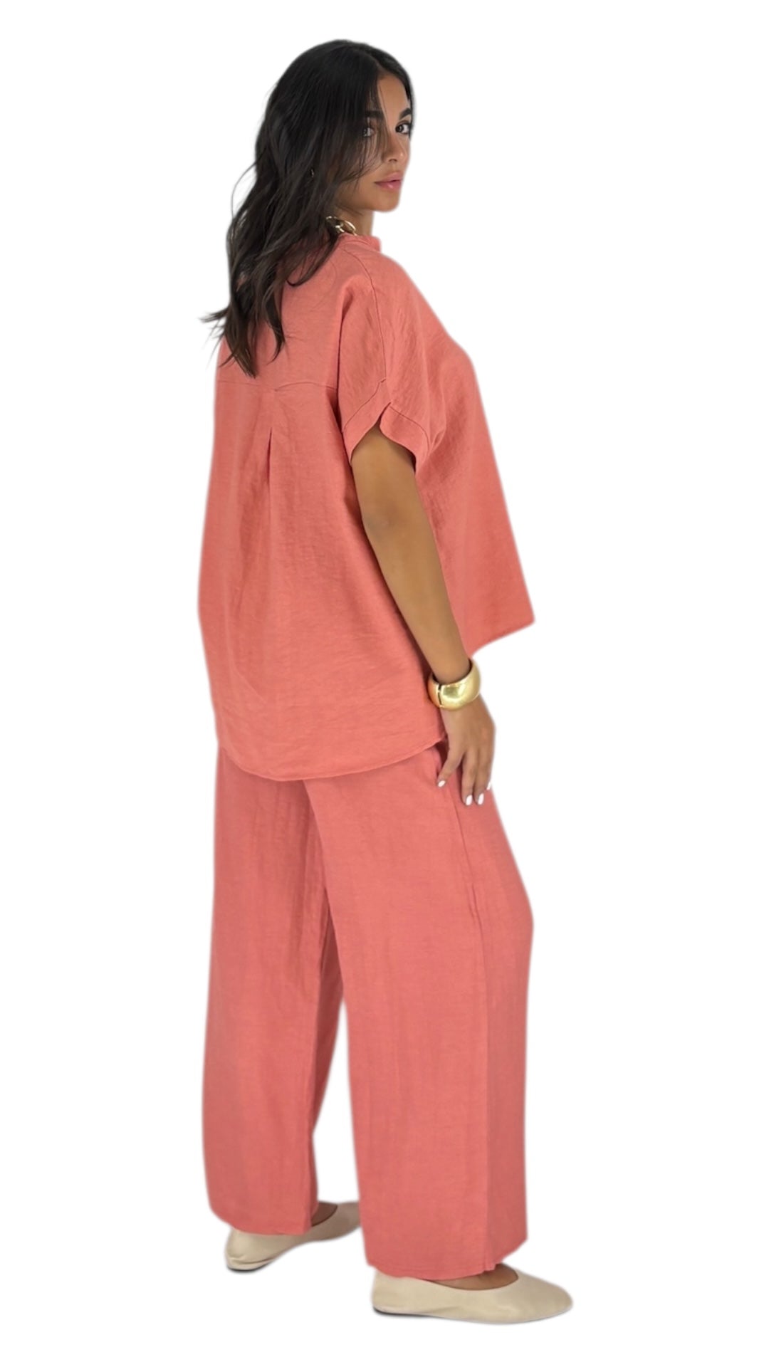 Hatti Peach Pants