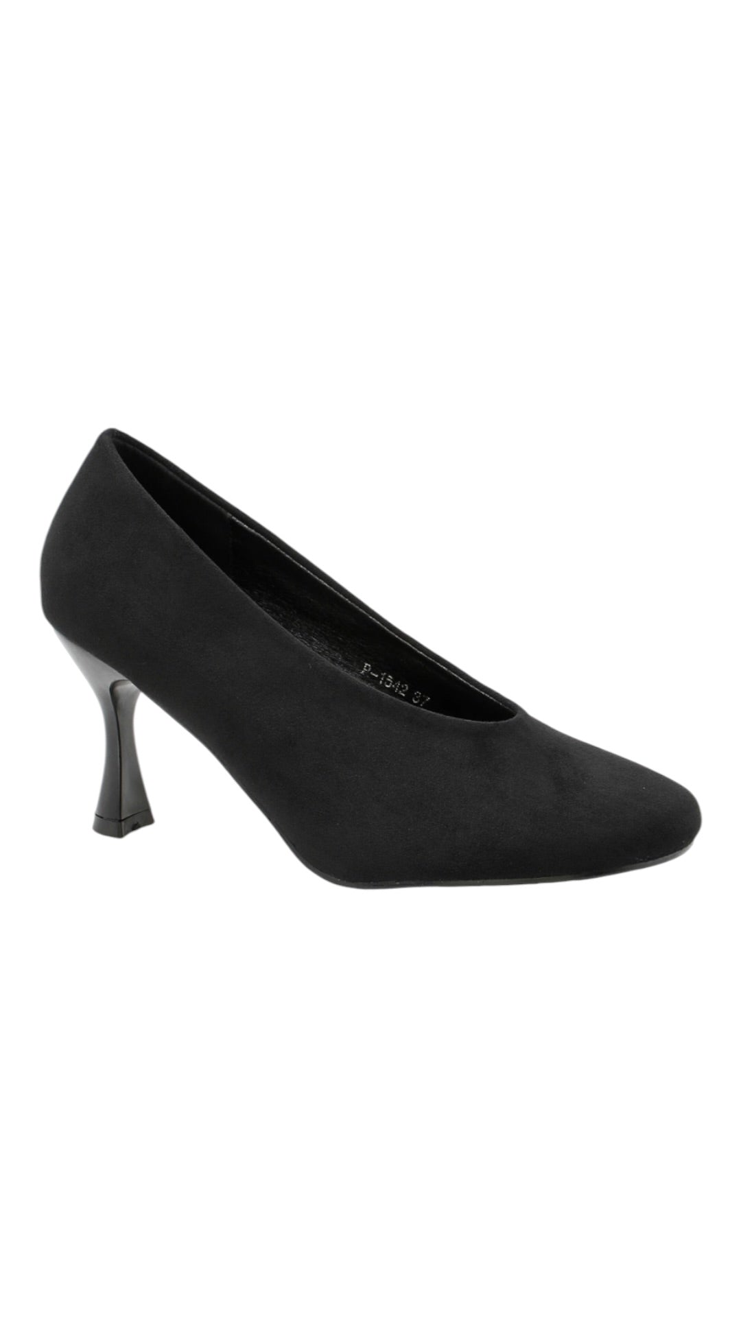 Faux Suede Stiletto Heels
