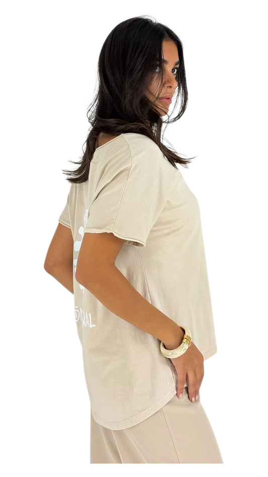 Hana Beige T-shirt