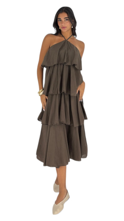 Musana Brown Dress