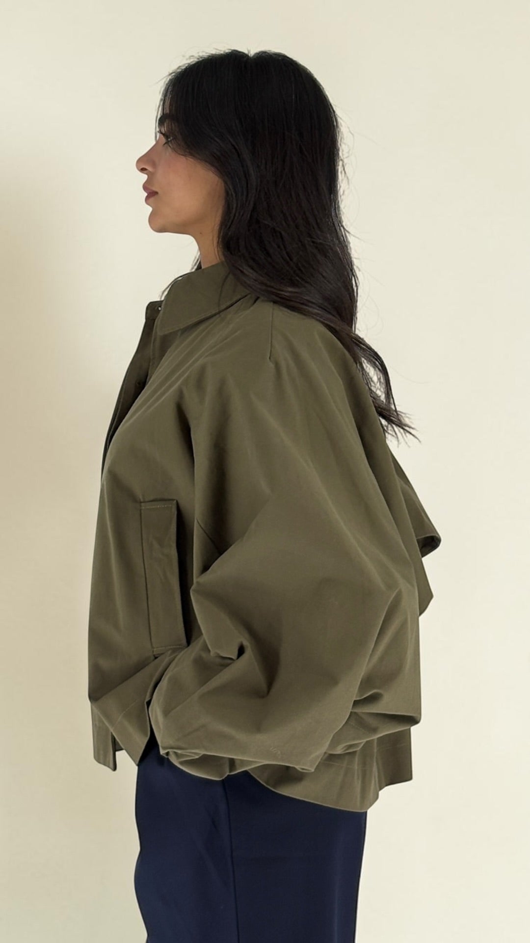 Sahar Kaki Jacket