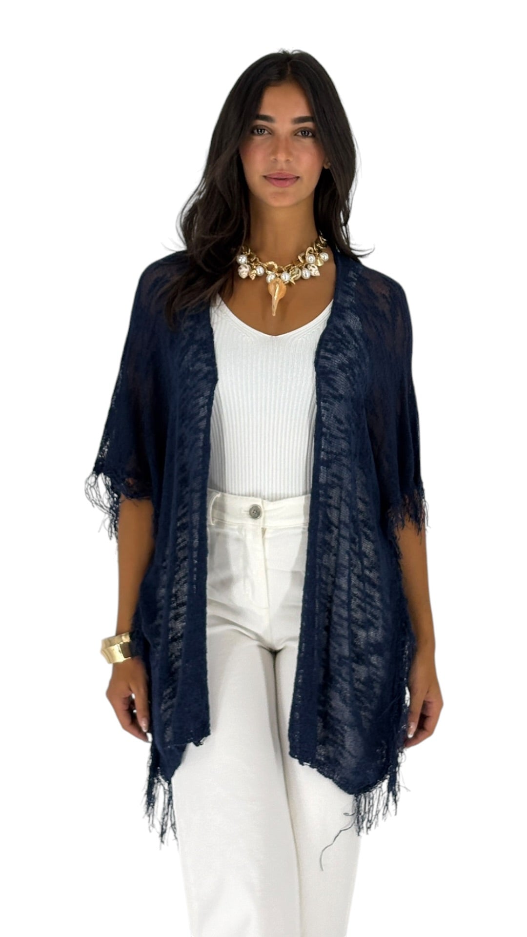 Darma Navy Cardigan