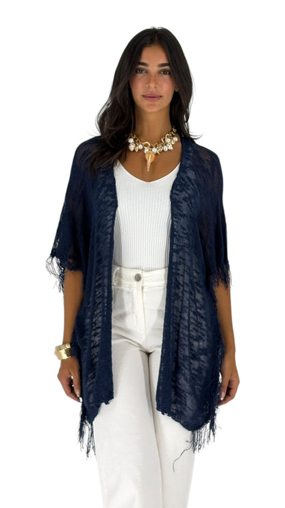 Darma Navy Cardigan