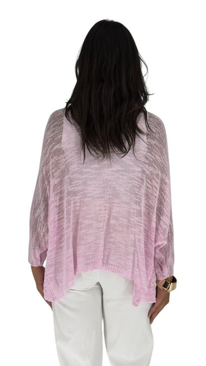 Albina Baby Pink Cardigan