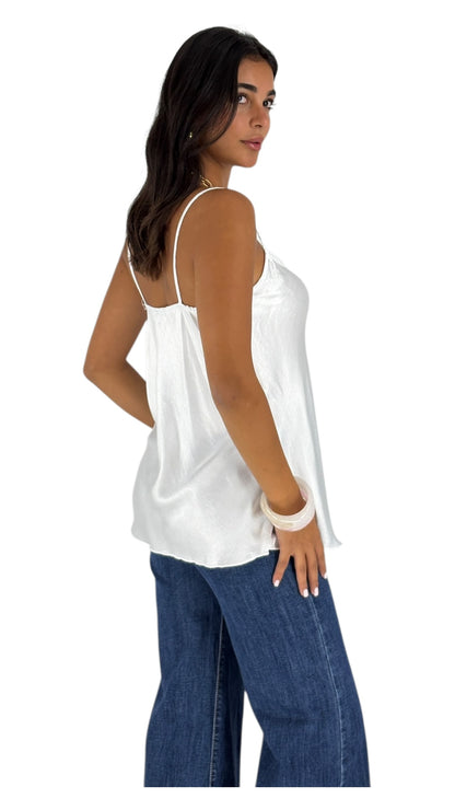 Fadia White Camisole