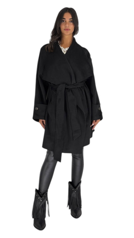 Laila Black Coat