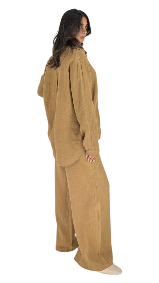 Sharon Camel Pants