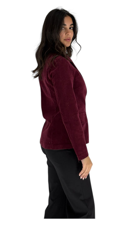 Lucia Maroon Blazer