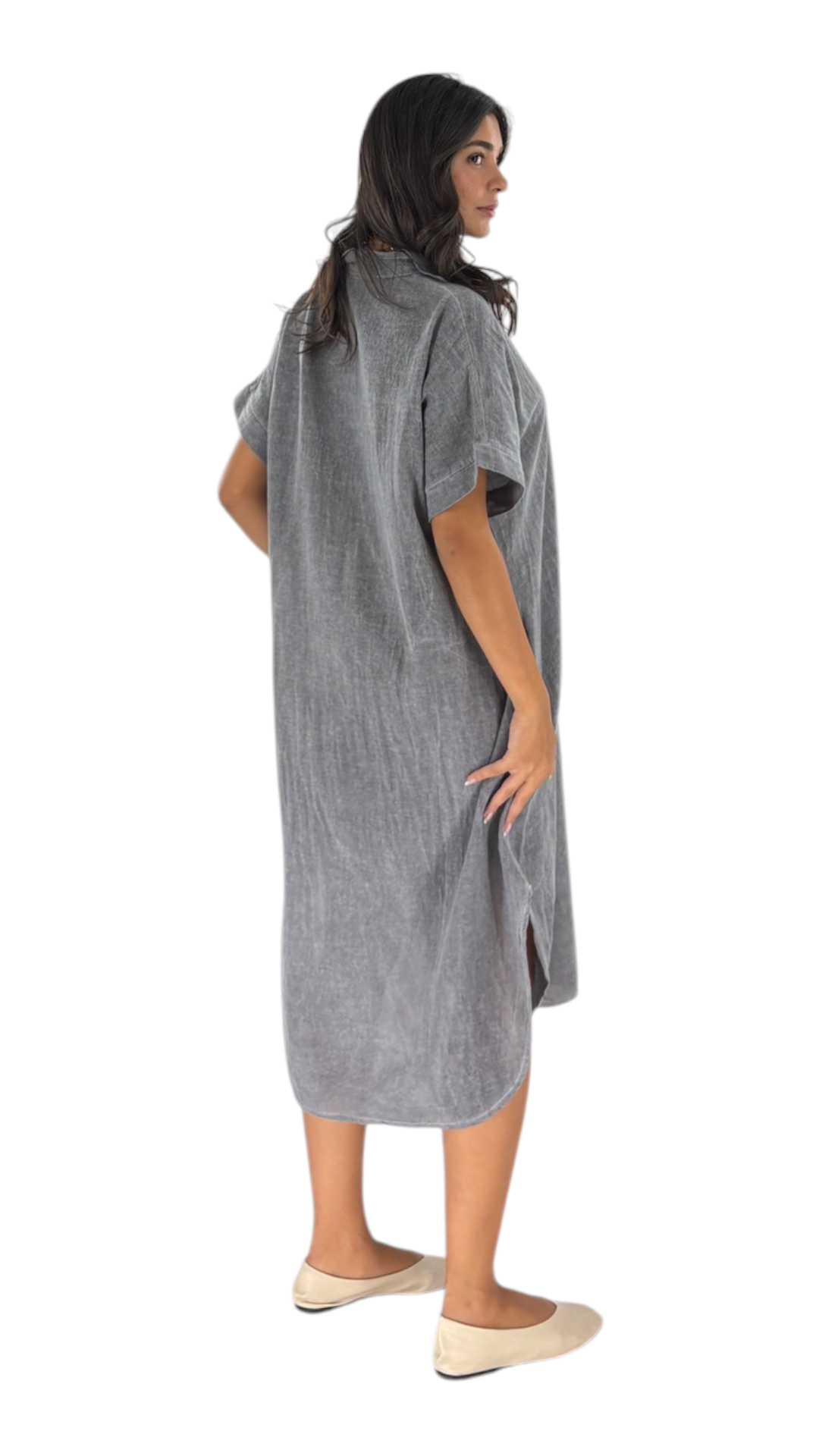 Nuha Grey Dress