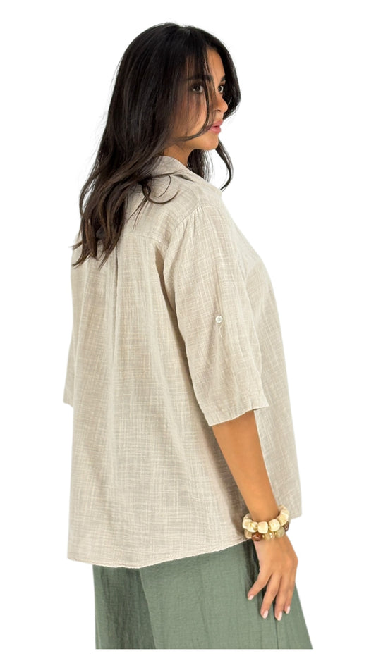 Zoe Beige Shirt