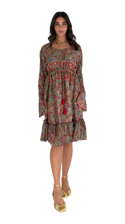 Sahar Red Dress