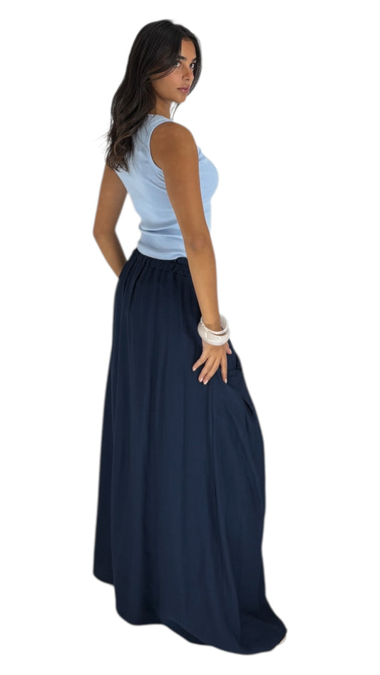Betty Navy Skirt