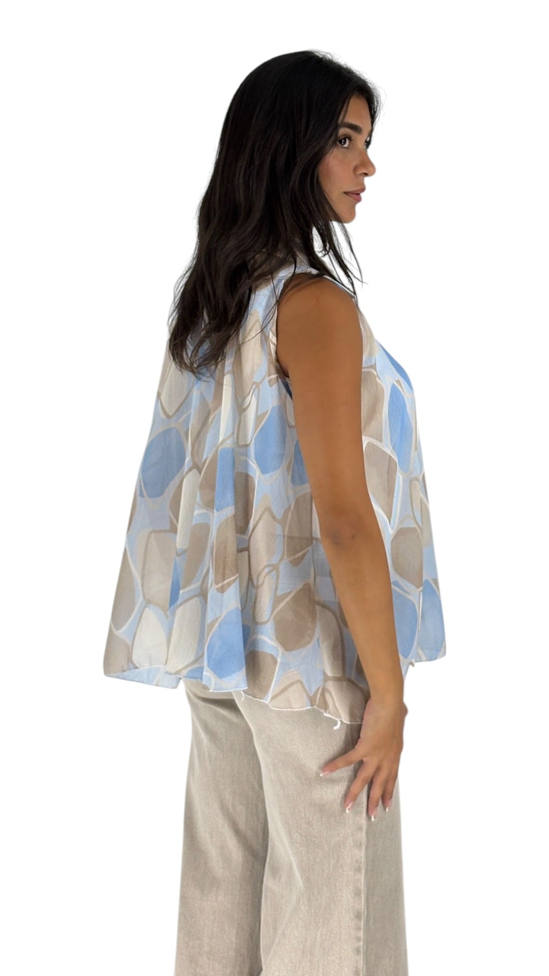 Sania Blue Shirt