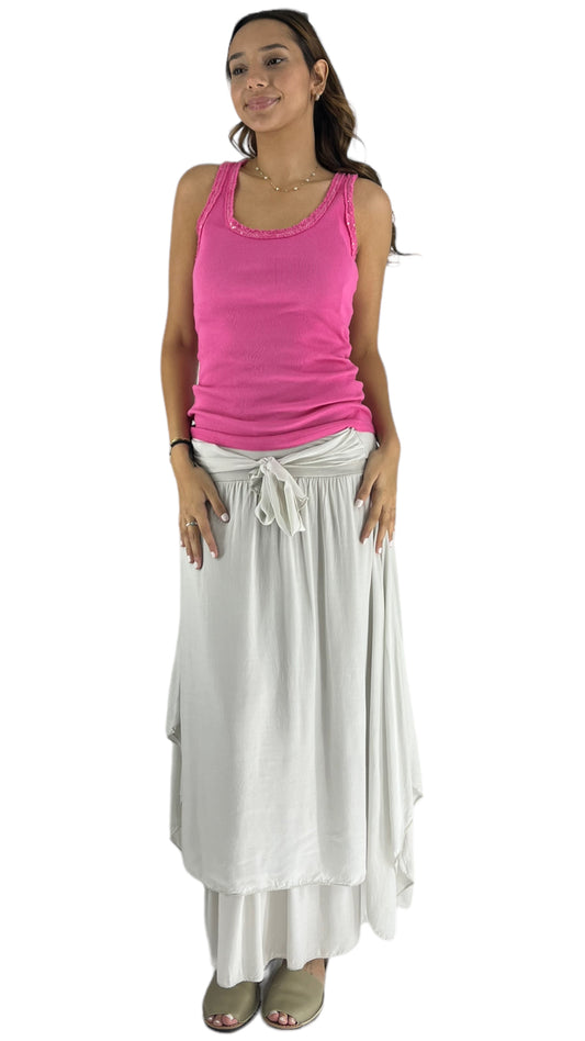 Leyla Skirt in Cream
