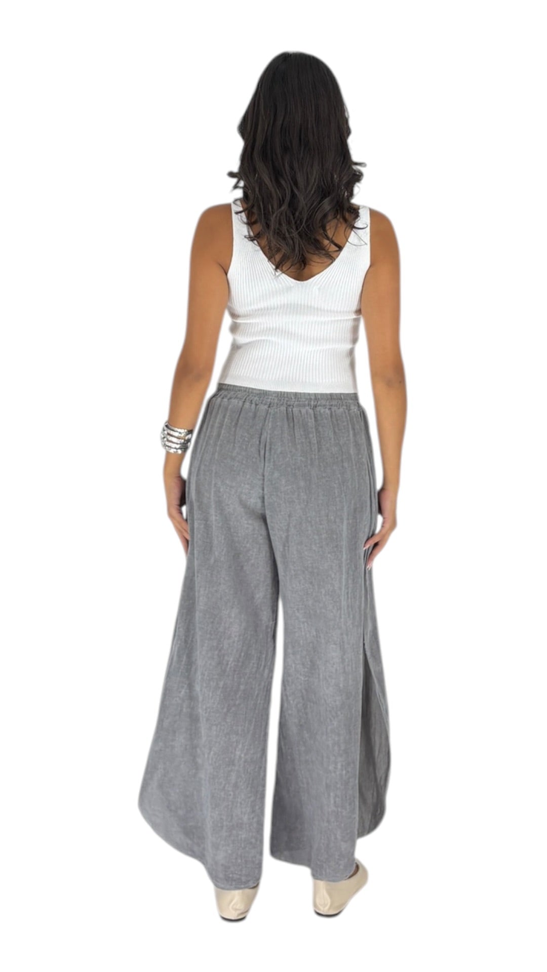 Pansy Grey Pants