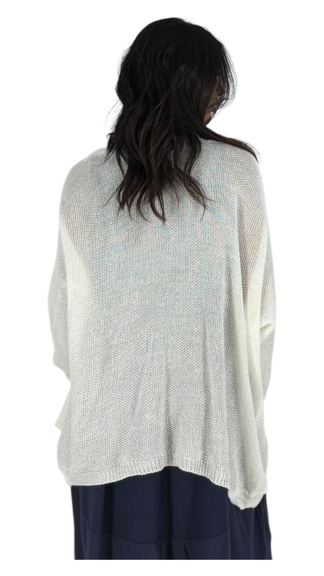 Dalla White Cardigan