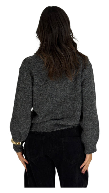Tauri Charcoal Sweater