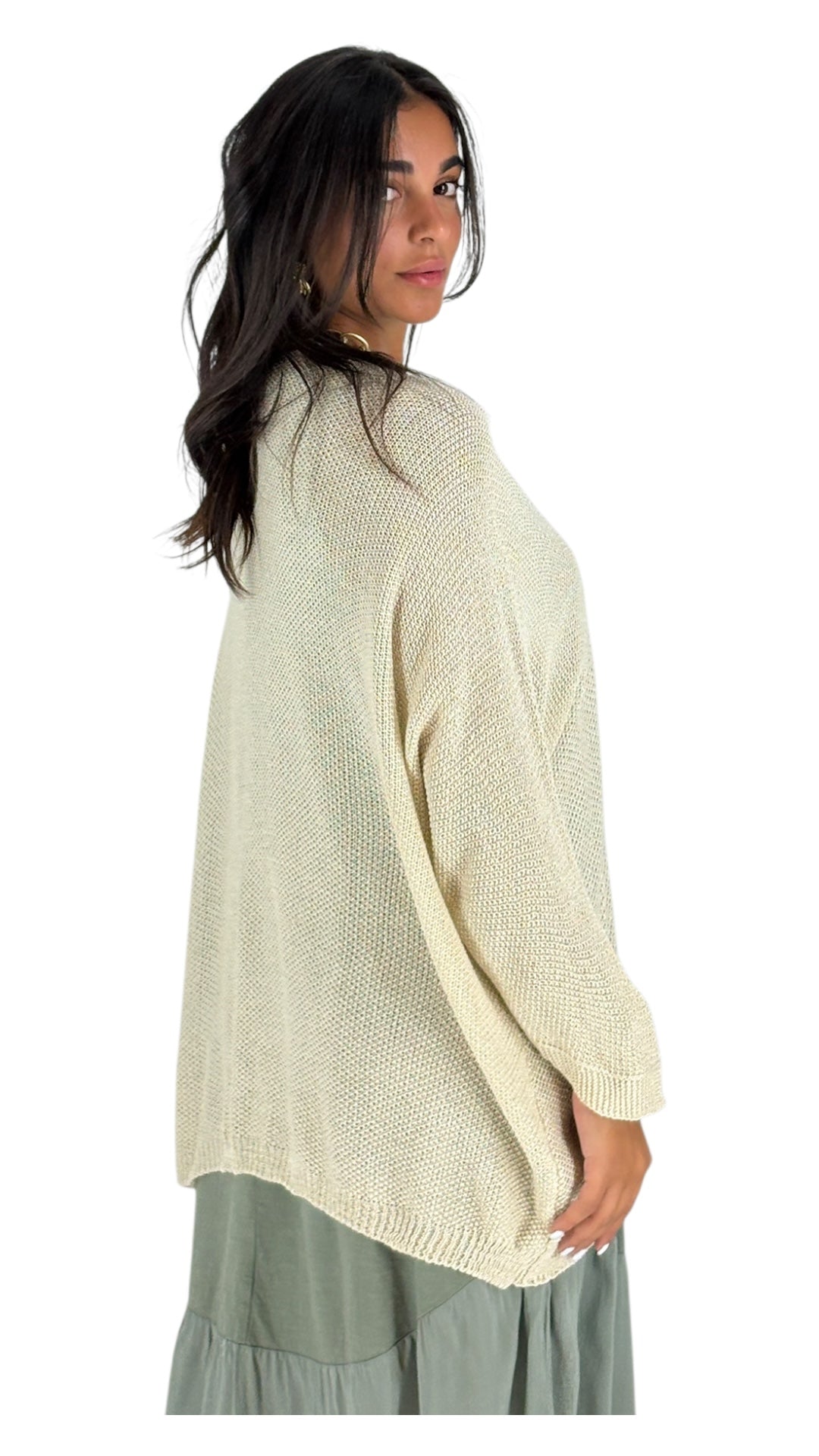 Dalla Beige Cardigan