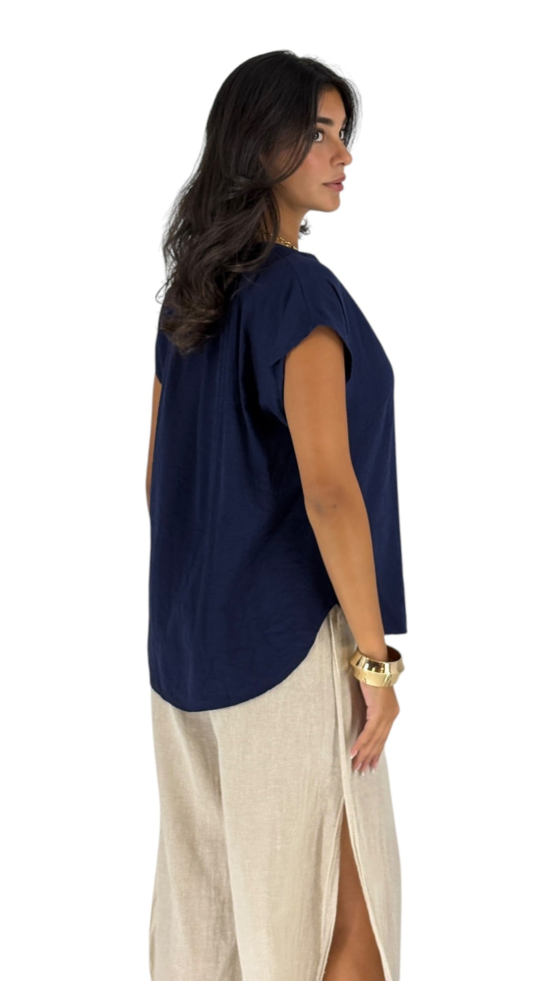 Tulipan Navy Top